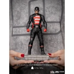 Figura John Walker Falcon Y El Soldado De Invierno Marvel Art Scale 1/10 -Eric Ventas figura john walker falcon y el soldado de invierno marvel art scale 1 10 12