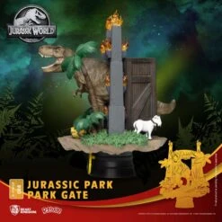 Figura Jurassic Park T-Rex D-Stage -Eric Ventas figura jurassic park t rex d stage 4
