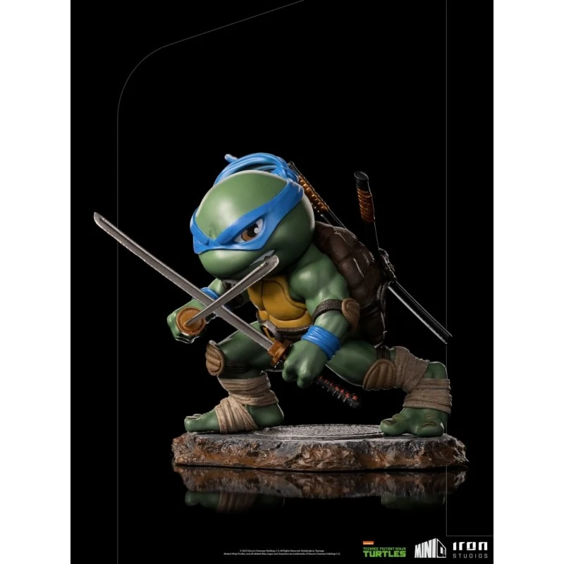 Figura Leonardo Las Tortugas Ninjas MiniCo 7 Figura Leonardo Las Tortugas Ninjas MiniCo - Imagen 5