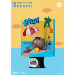 Figura Line Friends Playa D-Stage -Eric Ventas figura line friends playa d stage 2