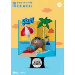 Figura Line Friends Playa D-Stage
