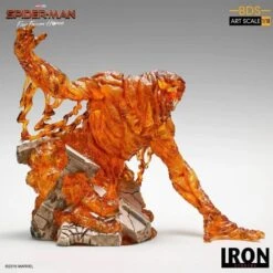 Figura Molten-Man Spider-Man Far From Home Marvel Escala 1/10 -Eric Ventas figura molten man spider man far from home marvel escala 1 10 2