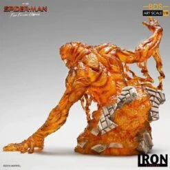 Figura Molten-Man Spider-Man Far From Home Marvel Escala 1/10 -Eric Ventas figura molten man spider man far from home marvel escala 1 10 3