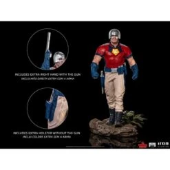 Figura Peacemaker Escuadron Suicida DC Comics Art Scale 1/10 -Eric Ventas figura peacemaker escuadron suicida dc comics art scale 1 10 12