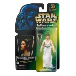 Figura Princesa Leia Organa Yavin 4 Star Wars The Power Of The Force