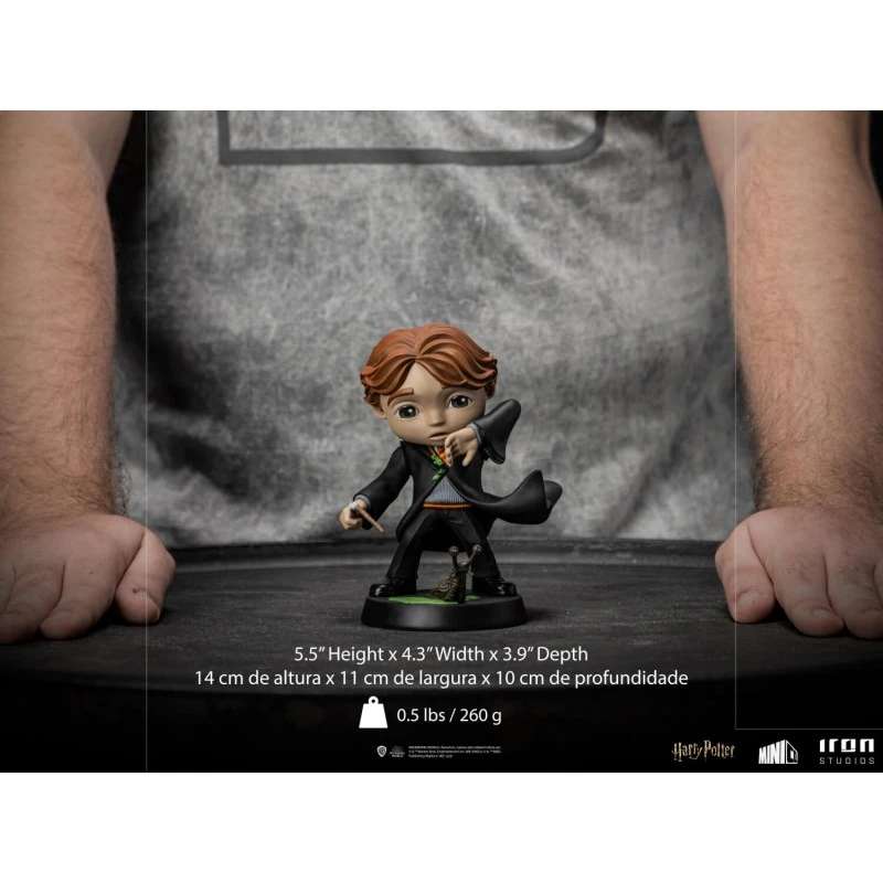 Harry Potter Figura Ron Weasley Encantamiento Vomitababosas MiniCo 11 Harry Potter Figura Ron Weasley Encantamiento Vomitababosas MiniCo - Imagen 9