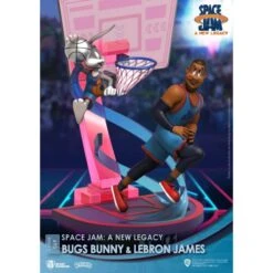 Looney Tunes Figura Space Jam 2 Bugs Bunny Y Lebron James D-Stage -Eric Ventas figura space jam 2 bugs bunny y lebron james d stage 4