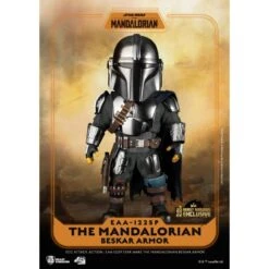 Figura Star Wars The Mandalorian Armadura Beskar Egg Attack