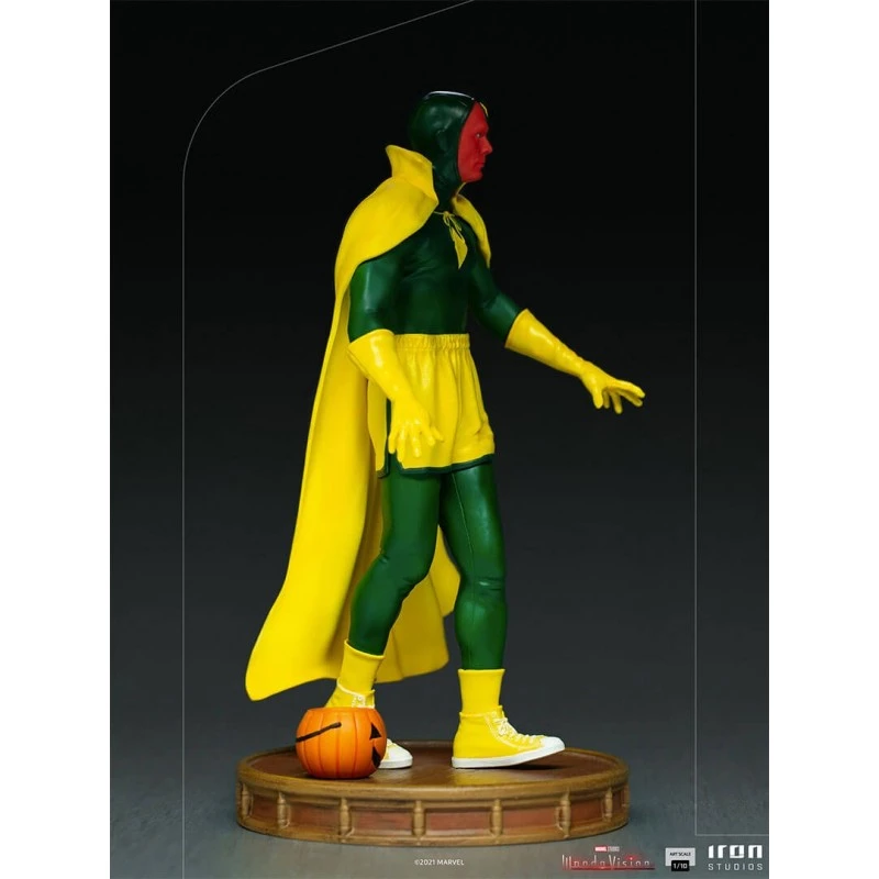 Figura Vision Wandavision Halloween Marvel Escala 1/10 12 Figura Vision Wandavision Halloween Marvel Escala 1/10 - Imagen 10