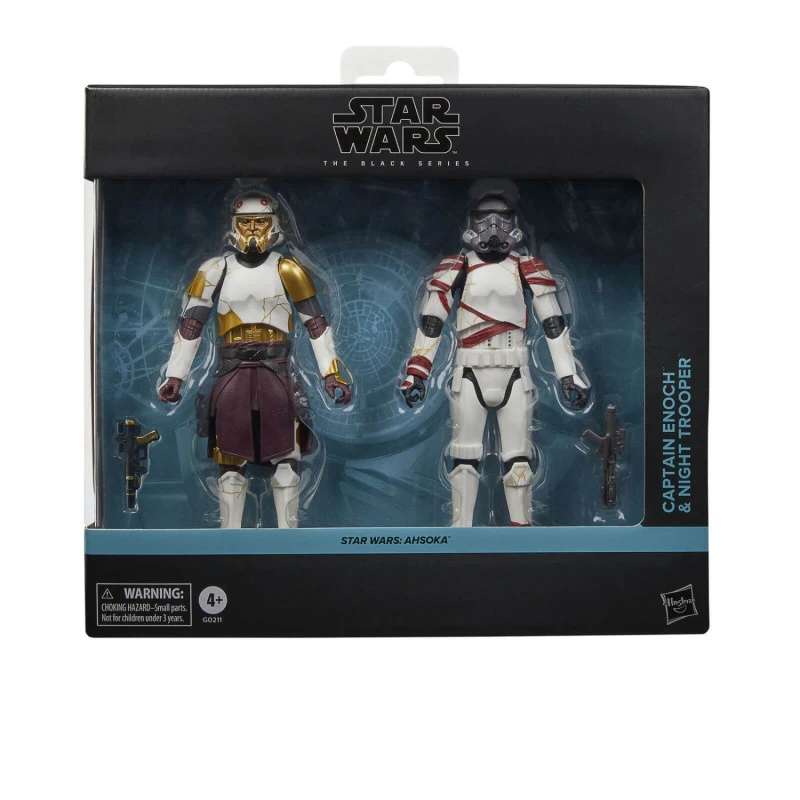 Figuras Capitan Enoch Y Soldado Nocturno Star Wars Ahsoka Black Series 3 Figuras Capitan Enoch Y Soldado Nocturno Star Wars Ahsoka Black Series