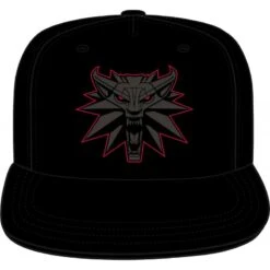 Gorra The Witcher Black Wolf