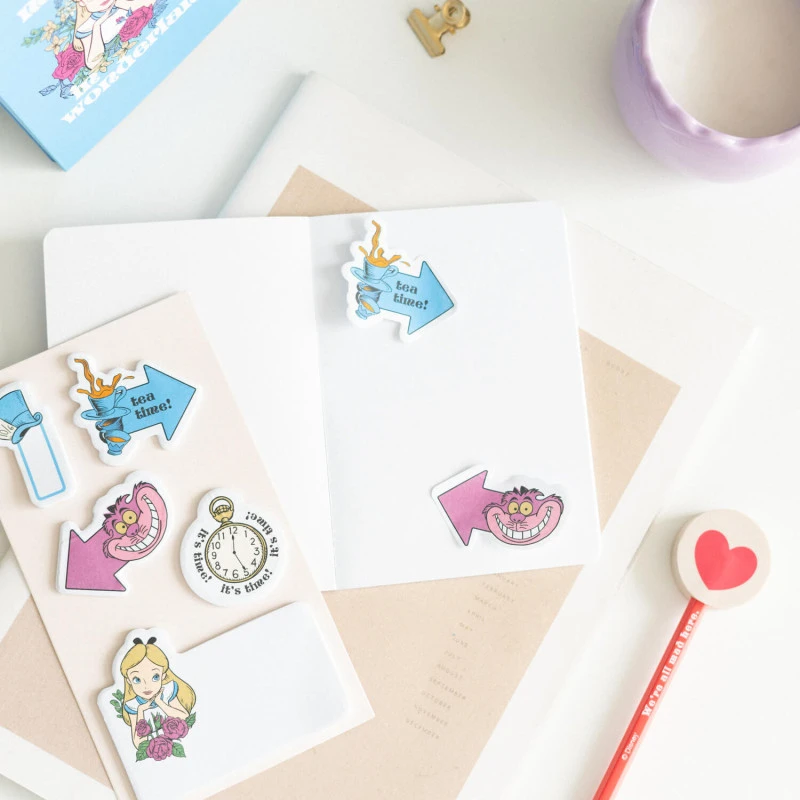 Kit De Papeleria Alicia En El Pais De Las Maravillas Disney 8 Kit De Papeleria Alicia En El Pais De Las Maravillas Disney - Imagen 6