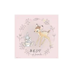 Print Bambi Best Friends Disney 30X30 Cm