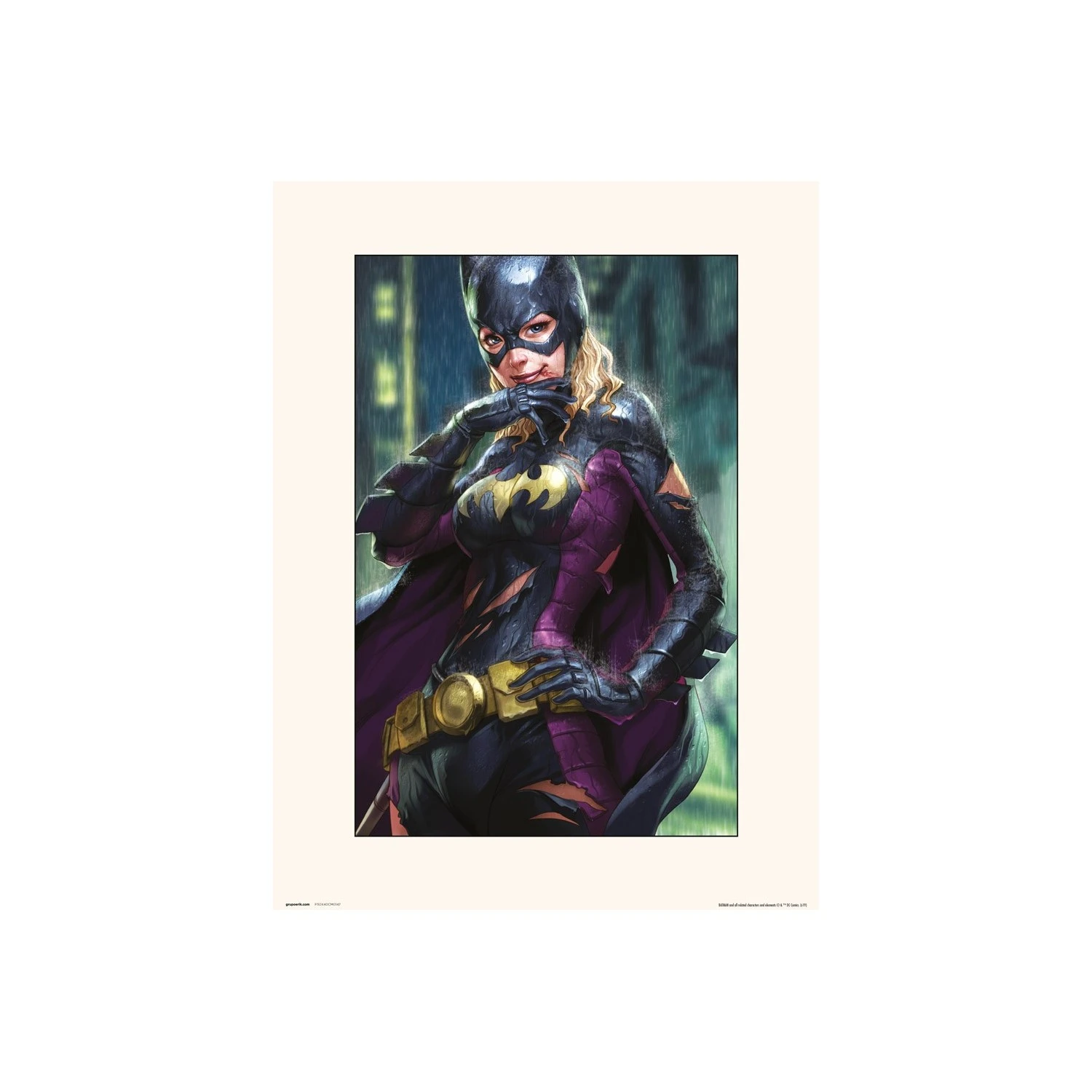Batman Lamina 30X40 Cm Dc Comics Batgirl Rain 3 Batman Lamina 30X40 Cm Dc Comics Batgirl Rain
