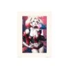 Lamina 30X40 Cm Dc Comics Harley Quinn Kiss -Eric Ventas lamina 30x40 cm dc comics harley quinn kiss