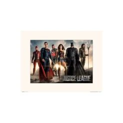 Batman Lamina 30X40 Cm Dc Comics Justice League Movie All Characters