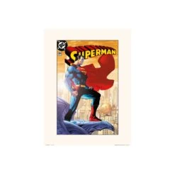 Lamina 30X40 Cm Superman Dc Comics Vol 2 No.204