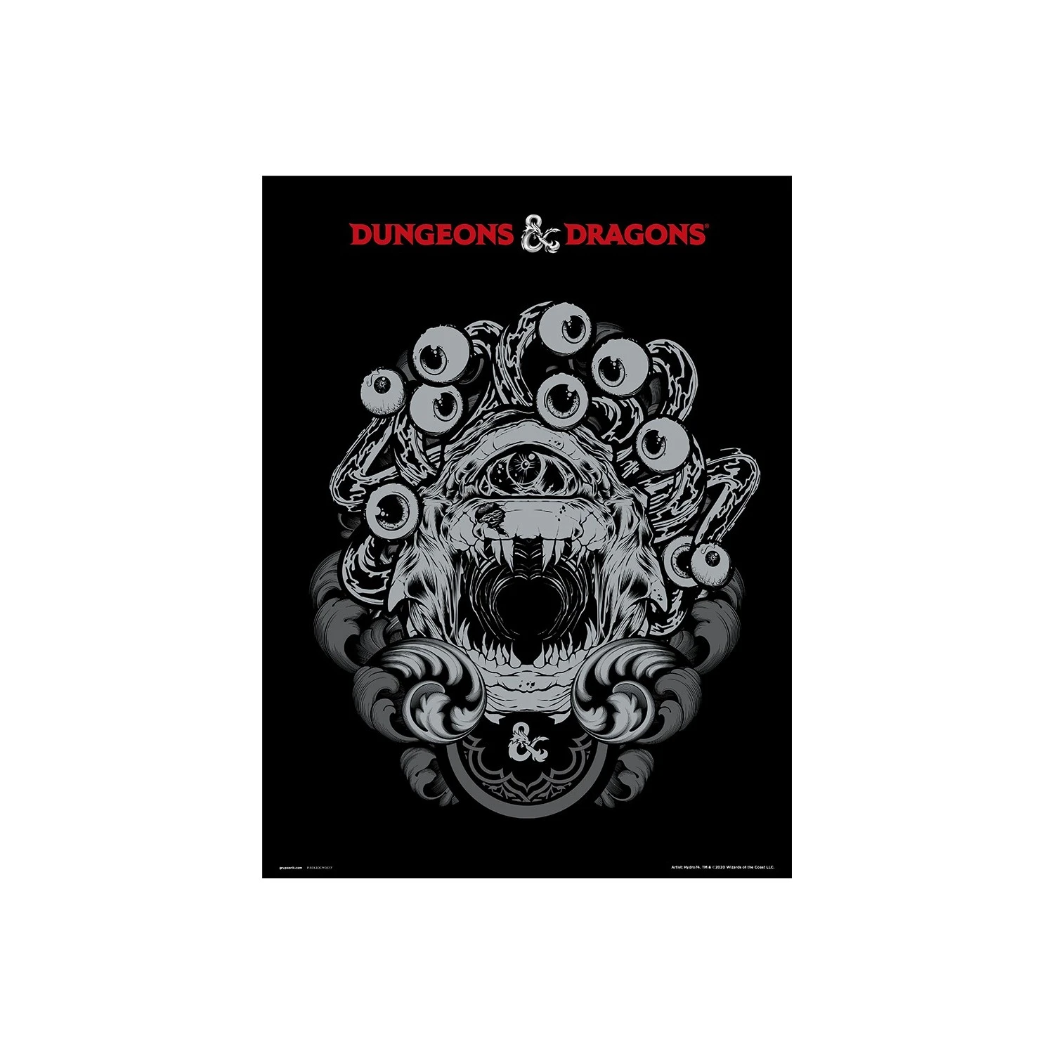 Print Dragones Y Mazmorras Contemplador 30X40 Cm 3 Print Dragones Y Mazmorras Contemplador 30X40 Cm