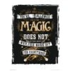 Print Harry Potter Magia 30X40 Cm -Eric Ventas lamina 30x40 cm harry potter magic
