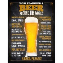 Lamina 30X40 Cm How To Order A Beer