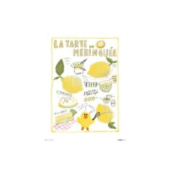 Lamina 30X40 Cm Line Friends La Tarte Au Meringuee