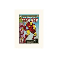 Lamina 30X40 Cm Marvel Iron Man 126