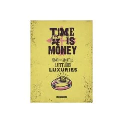 Lámina 30X40 Cm Monopoly Time Is Money