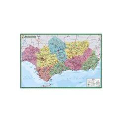 Lamina Didactica Mapa De Andalucia