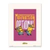 Lamina Minions Motivation Optional 30X40 Cm -Eric Ventas lamina minions motivation optional 30x40 cm