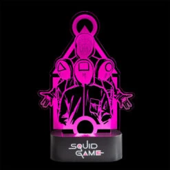 Lampara De Mesa Led El Juego Del Calamar