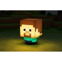 Lampara Icon Minecraft Steve Sway -Eric Ventas lampara icon minecraft steve sway 6