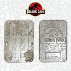 Lingote Jurassic Park Puerta De Entrada Edicion Limitada
