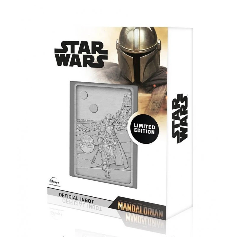Lingote Star Wars The Mandalorian Edicion Limitada 4 Lingote Star Wars The Mandalorian Edicion Limitada - Imagen 2