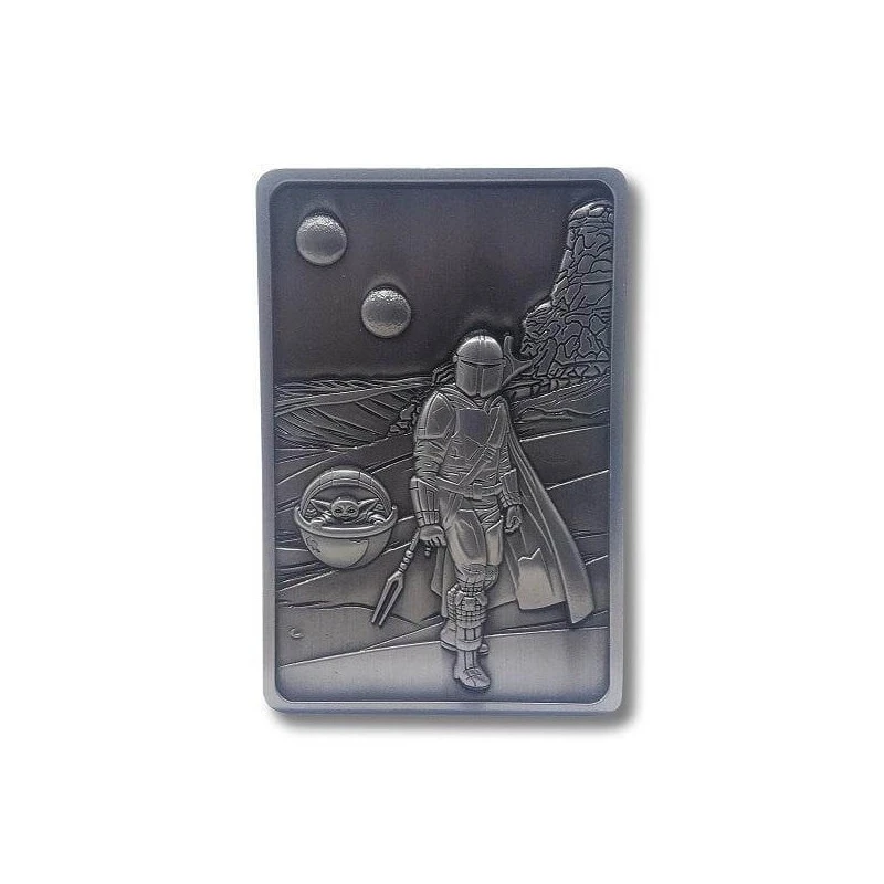 Lingote Star Wars The Mandalorian Edicion Limitada 3 Lingote Star Wars The Mandalorian Edicion Limitada