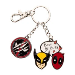 Llavero Deadpool Y Lobezno Marvel