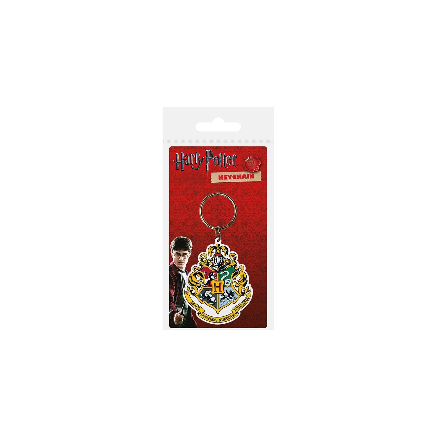 Llavero Harry Potter Hogwarts Crest Carded 3 Llavero Harry Potter Hogwarts Crest Carded