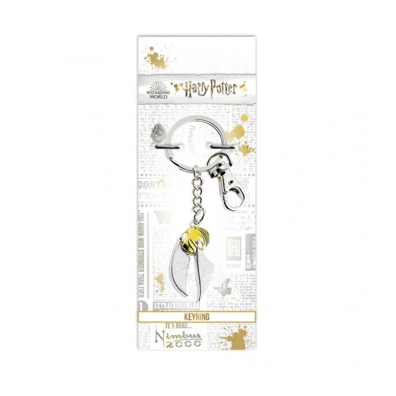 Llavero Harry Potter Snitch Dorada 4 Llavero Harry Potter Snitch Dorada - Imagen 2