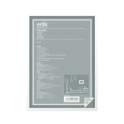 Marco A4 29.7x21 Cm MDF Blanco Láminas