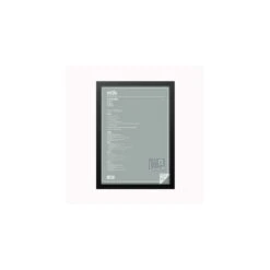 Marco 50x70 Cm MDF Negro Láminas