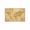 Poster Mapamundi Estilo Vintage -Eric Ventas maxi poster mapa del mundo vintage