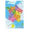 Poster Francia Carte De France -Eric Ventas maxi posters carte de france 2017