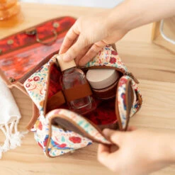 Neceser De Viaje Colgante Frida Kahlo Viva La Vida -Eric Ventas neceser colgante de viaje frida kahlo viva la vida 4