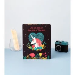 Notebook Premium A5 Spine Wire-O Unicorn -Eric Ventas notebook premium a5 spine wire o unicorn 8