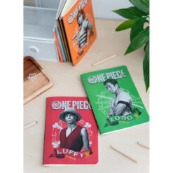 Pack De Cuadernos A5 One Piece Netflix -Eric Ventas pack 3 cuadernos a5 one piece netflix 5