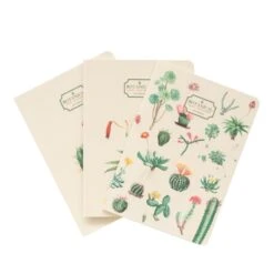Pack De Cuadernos A6 Botanical Cacti