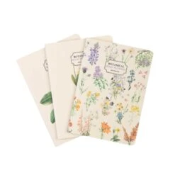 Pack De Cuadernos A6 Botanical Wild Flowers