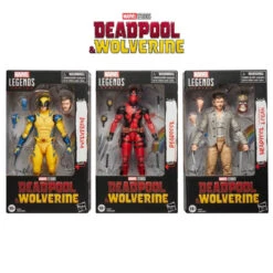 Pack Figuras Deadpool Y Wolverine Marvel Serie Legends