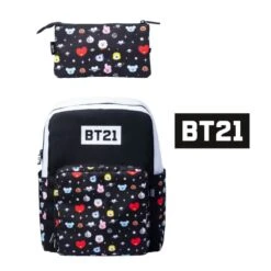 Pack Mochila Con Estuche Bt21