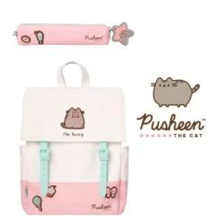 Pack Mochila Con Estuche Pusheen Rose Collection