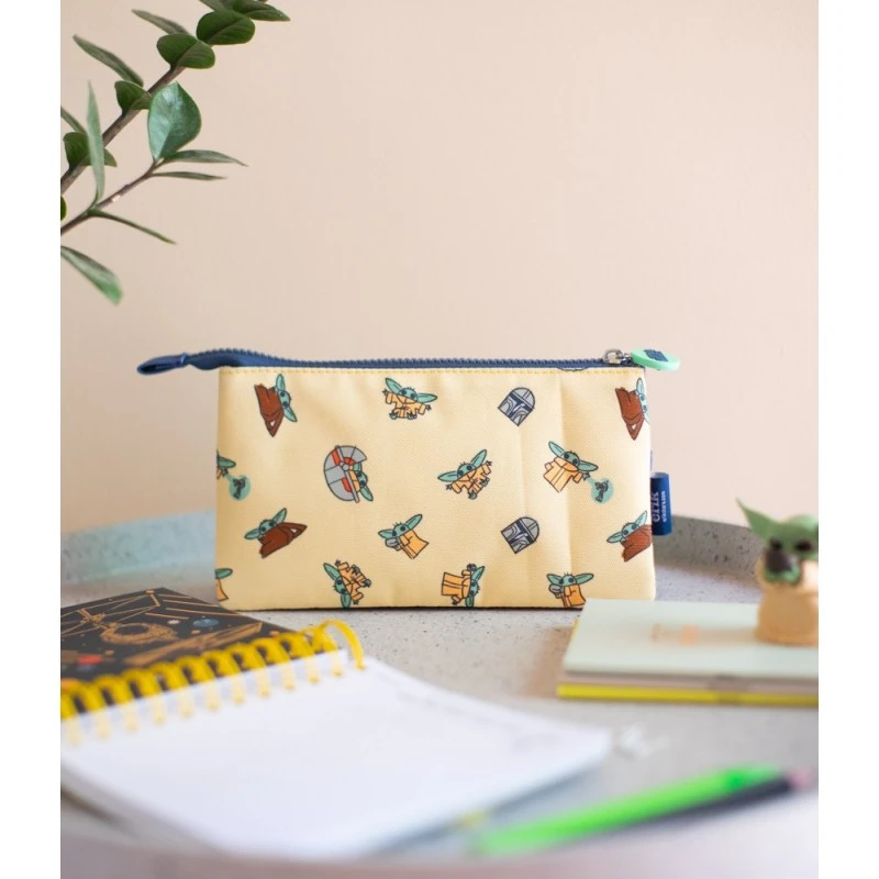 Pack Mochila Con Estuche The Mandalorian Grogu Star Wars 9 Pack Mochila Con Estuche The Mandalorian Grogu Star Wars - Imagen 7